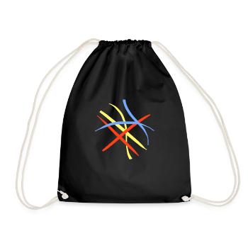 The Most Colourful Clothes (TMCC) - Drawstring Bag - black - Front