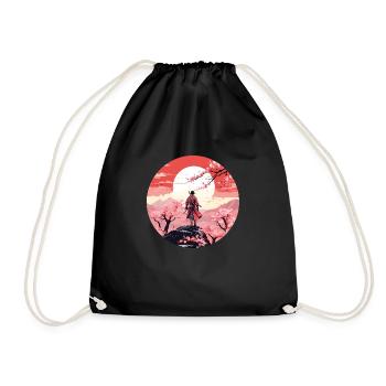 Samurai II - Turnbeutel - Schwarz - Vorne