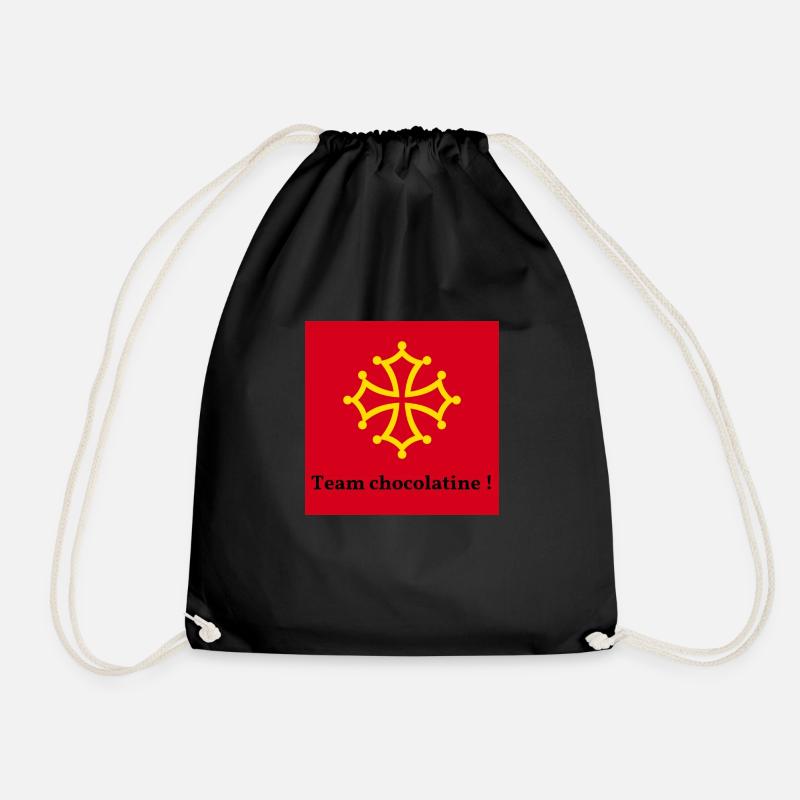 Team chocolatine ! - Sac de sport léger - noir