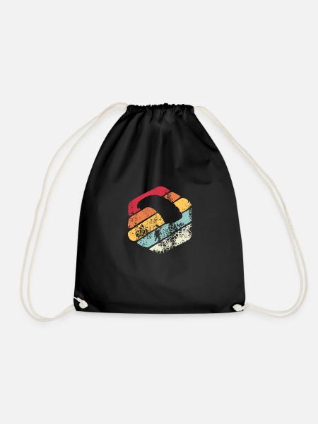 Parachute cadeau Vintage - Sac de sport léger - noir