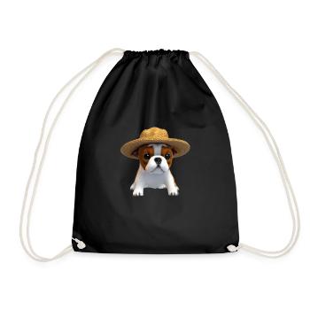 Propriétaires de chiens Chien Bulldog Chiens Propriétaires de chiens - Sac de sport léger - noir - Devant
