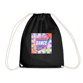 Summer dance - Turnbeutel - Schwarz - Vorne
