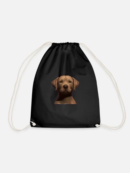 Labrador Retriever Labradorbesitzer Hundewelpe - Turnbeutel - Schwarz