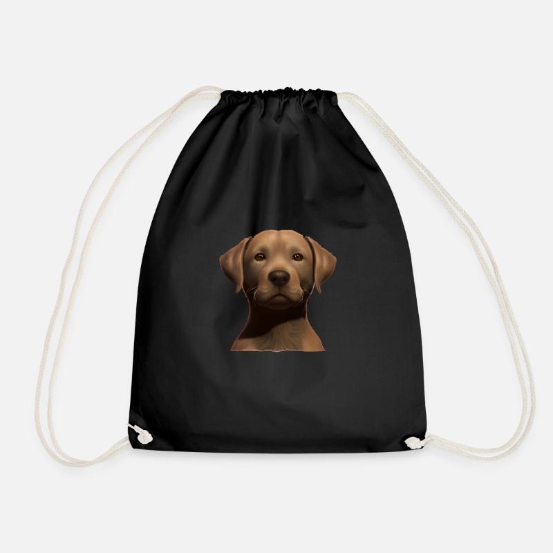 Labrador Retriever Labradorbesitzer Hundewelpe - Turnbeutel - Schwarz
