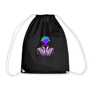 Alien Couture - Turnbeutel - Schwarz - Vorne