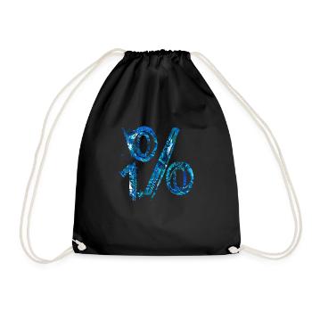 Internet email www drôle de mème grunge tech leters - Sac de sport léger - noir - Devant