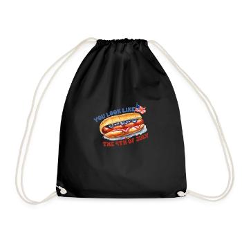 Vous ressemblez au 4 juillet - Sac de sport léger - noir - Devant