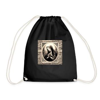 Sainte Marie Marie Vierge Marianne Vierge Marie Sainte - Sac de sport léger - noir - Devant