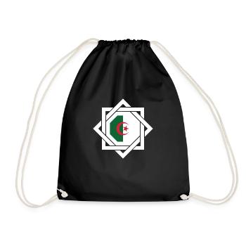 Algérie (DZ) - Sac de sport léger - noir - Devant