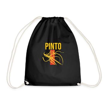 Pinto Souvenir Spain Pinto - Drawstring Bag - black - Front