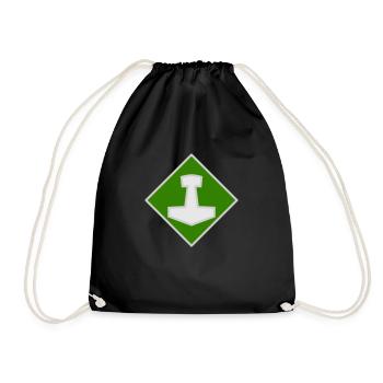 Mjölnir - Sac de sport léger - noir - Devant