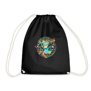 BABE 1A - Drawstring Bag - black - Front