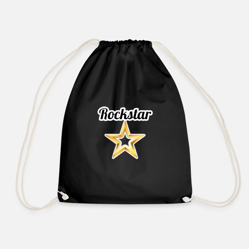 Rock Star - Turnbeutel - Schwarz