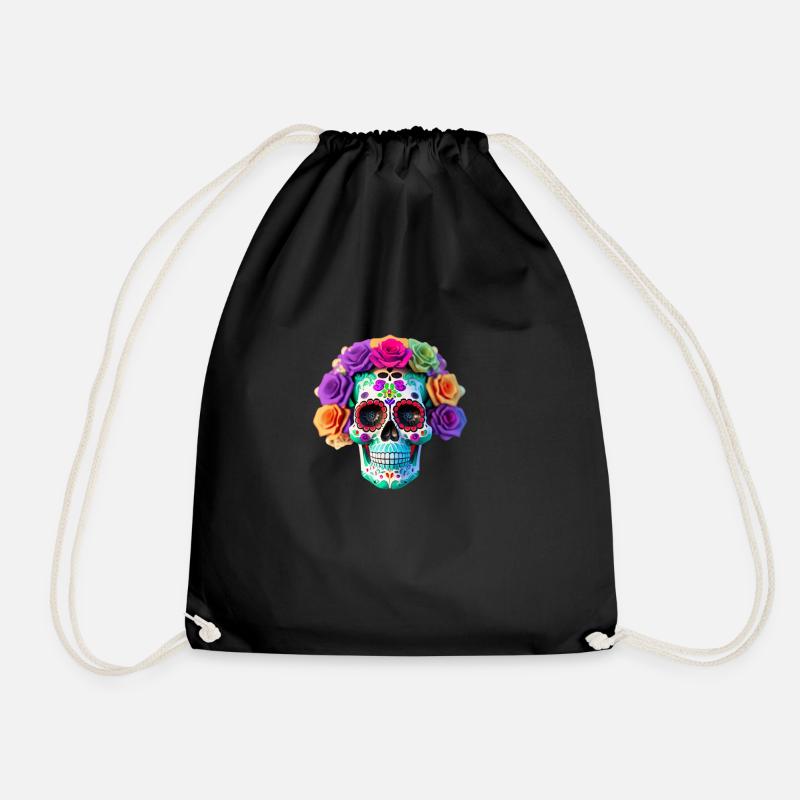 Dia de los Muertos - Turnbeutel - Schwarz
