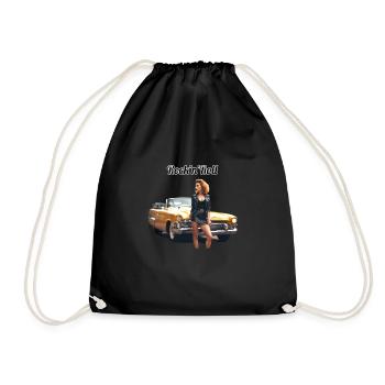 Pinup - Turnbeutel - Schwarz - Vorne