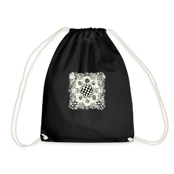 Echiquier Alien n°3 - Sac de sport léger - noir - Devant