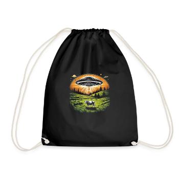 OVNI - Sac de sport léger - noir - Devant