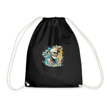Jack the Animal Master - Drawstring Bag - black - Front