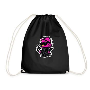 Canard de roche - Sac de sport léger - noir - Devant