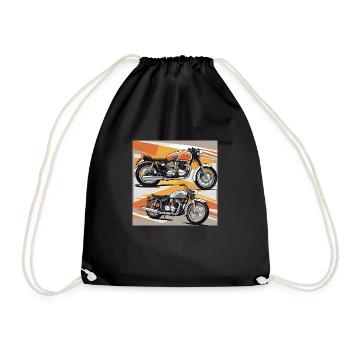 A Pair of Classics - Drawstring Bag - black - Front