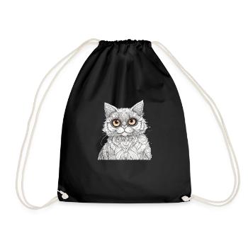 Chat Ojon - Sac de sport léger - noir - Devant
