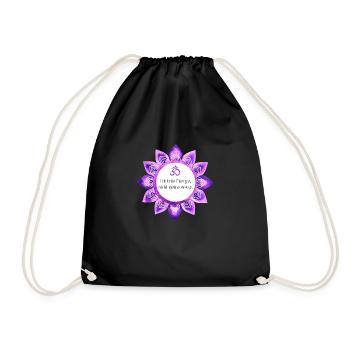 Je partage de l’énergie, pas mes cookies. - Sac de sport léger - noir - Devant