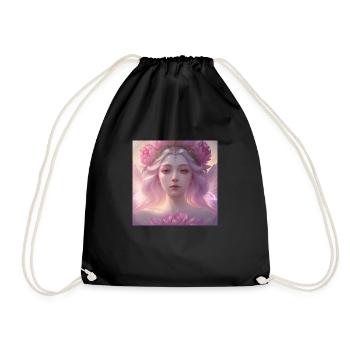 Summer goddess - Drawstring Bag - black - Front