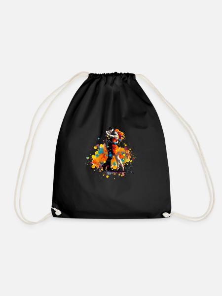 La danse en tant qu’art - Sac de sport léger - noir
