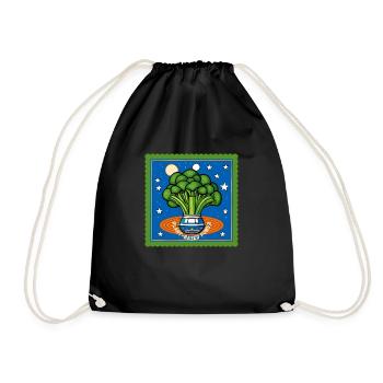 Le brocoli dans l’énergie basée sur les plantes spatiales - Sac de sport léger - noir - Devant