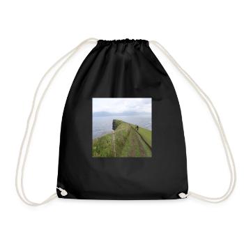 Iceland - Drawstring Bag - black - Front