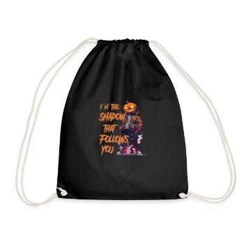 Peppen Sie Ihren Halloween-Look mit unserem Jack-O'-Lante auf - Turnbeutel - Schwarz - Vorne
