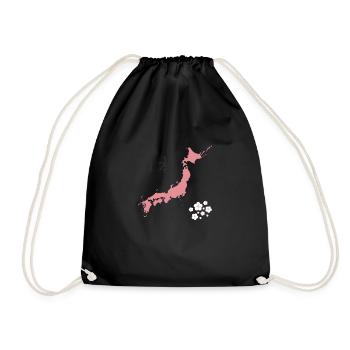 Japon - Sac de sport léger - noir - Devant