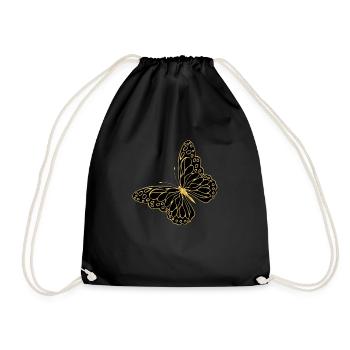 Papillon - Sac de sport léger - noir - Devant