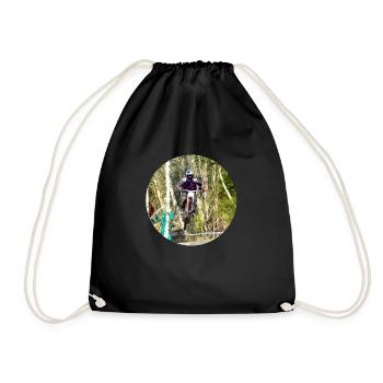 MTB MTB Downhill - Drawstring Bag - black - Front