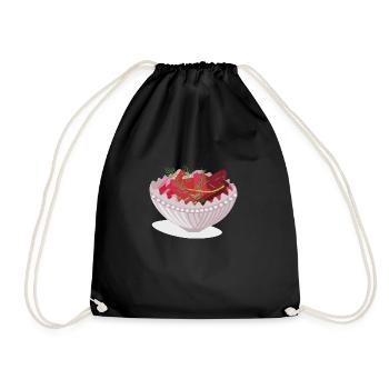 Salade de hareng - Sac de sport léger - noir - Devant