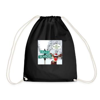 Oh Deer - Rudolf Noël Design - Sac de sport léger - noir - Devant