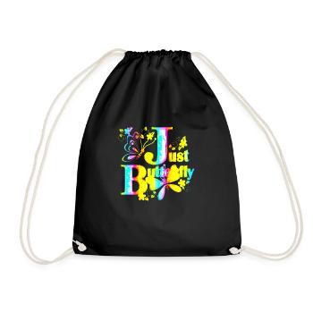 Colorful Butterfly Flowers Colorful Insect Dream Dream - Drawstring Bag - black - Front