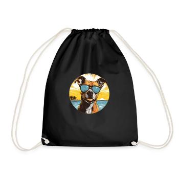 Staffordshire américain - Sac de sport léger - noir - Devant