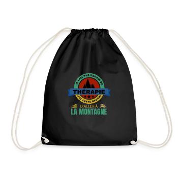 Rando MONTAGNE Therapie - Sac de sport léger - noir - Devant