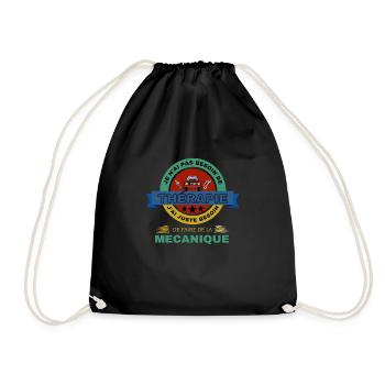 MECANIQUE - Sac de sport léger - noir - Devant