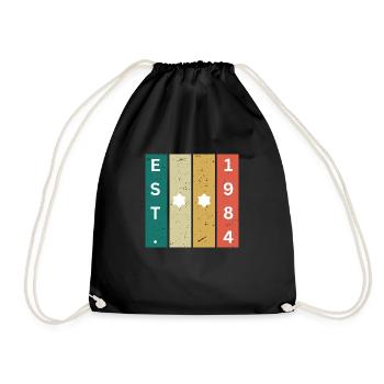 Anniversaire 1984 - Sac de sport léger - noir - Devant