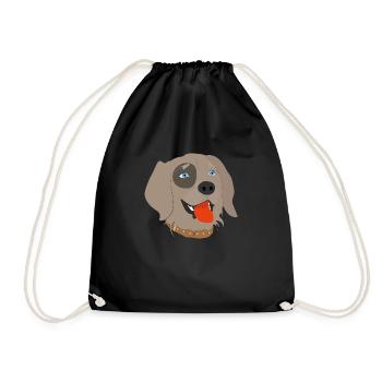 Mon meilleur ami ! - Sac de sport léger - noir - Devant