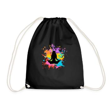 Spectrum Silhouettes - Turnbeutel - Schwarz - Vorne