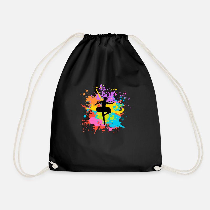 Spectrum Silhouettes - Turnbeutel - Schwarz