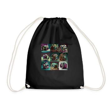 L’amour analogique - Sac de sport léger - noir - Devant