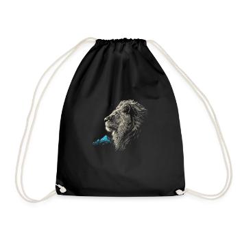 Lion - Sac de sport léger - noir - Devant