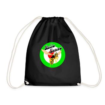 Guêpe Mod Cible Cocarde Verte Bella Donna - Sac de sport léger - noir - Devant