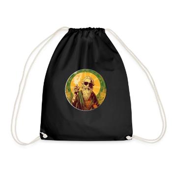 Sankanuto XXI - Drawstring Bag - black - Front