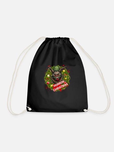 Dark Chrismas - Turnbeutel - Schwarz