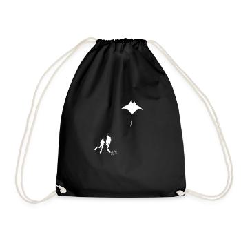 Plongée sous-marine - Sac de sport léger - noir - Devant